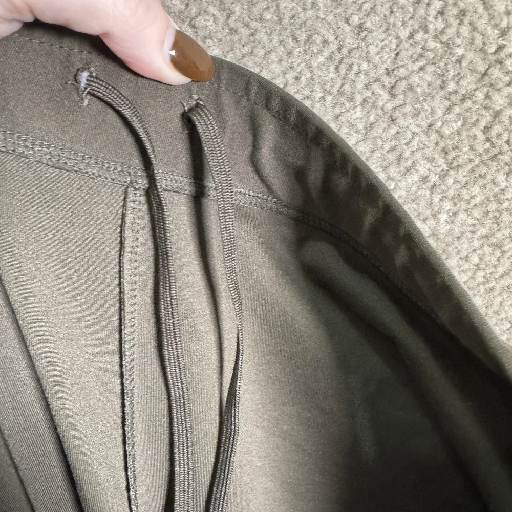 Nike‎ FITDRY Track Pants Womens Large Green Running Athletic Elastic Waist Yoga